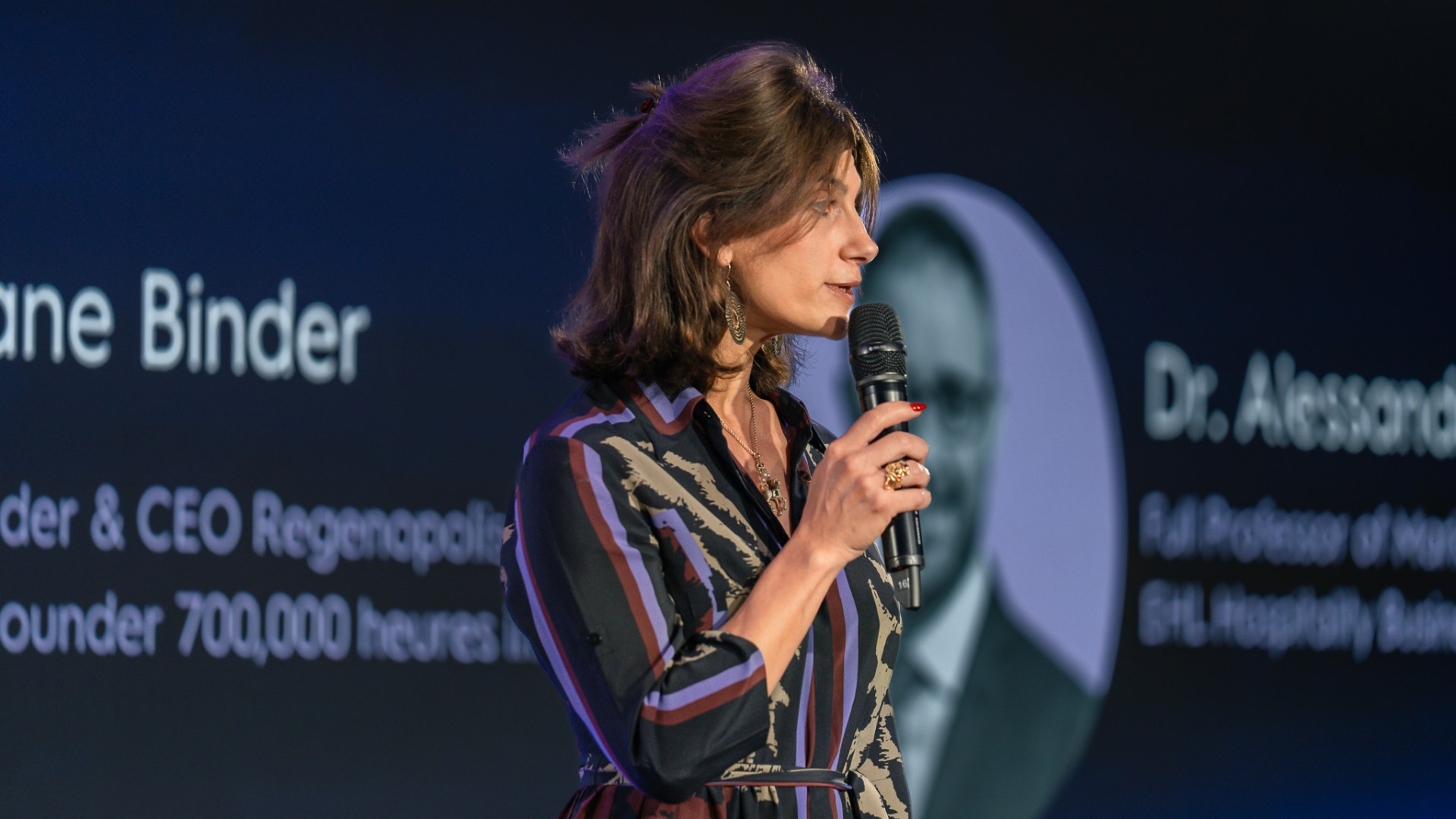 hire diane binder for a talk